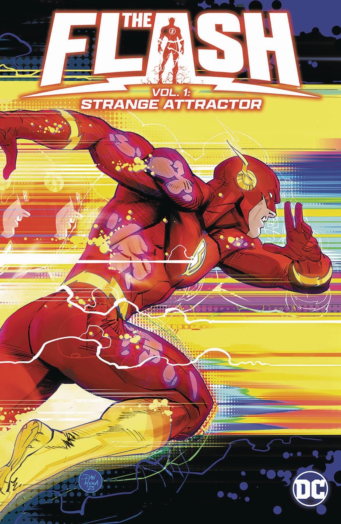Flash (2023) (Trade Paperback) Vol. 01 Strange Attractor (Direct Market Exclusive - Dan Mora Cover) Miniature Piece