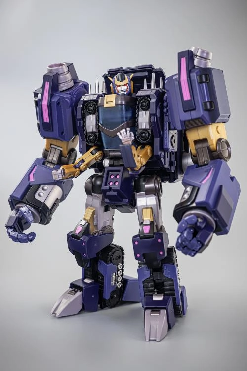 Mastermind Creations Reformatted R-43 Mors Scavenger Action Figure Action Display Cartoonish Design
