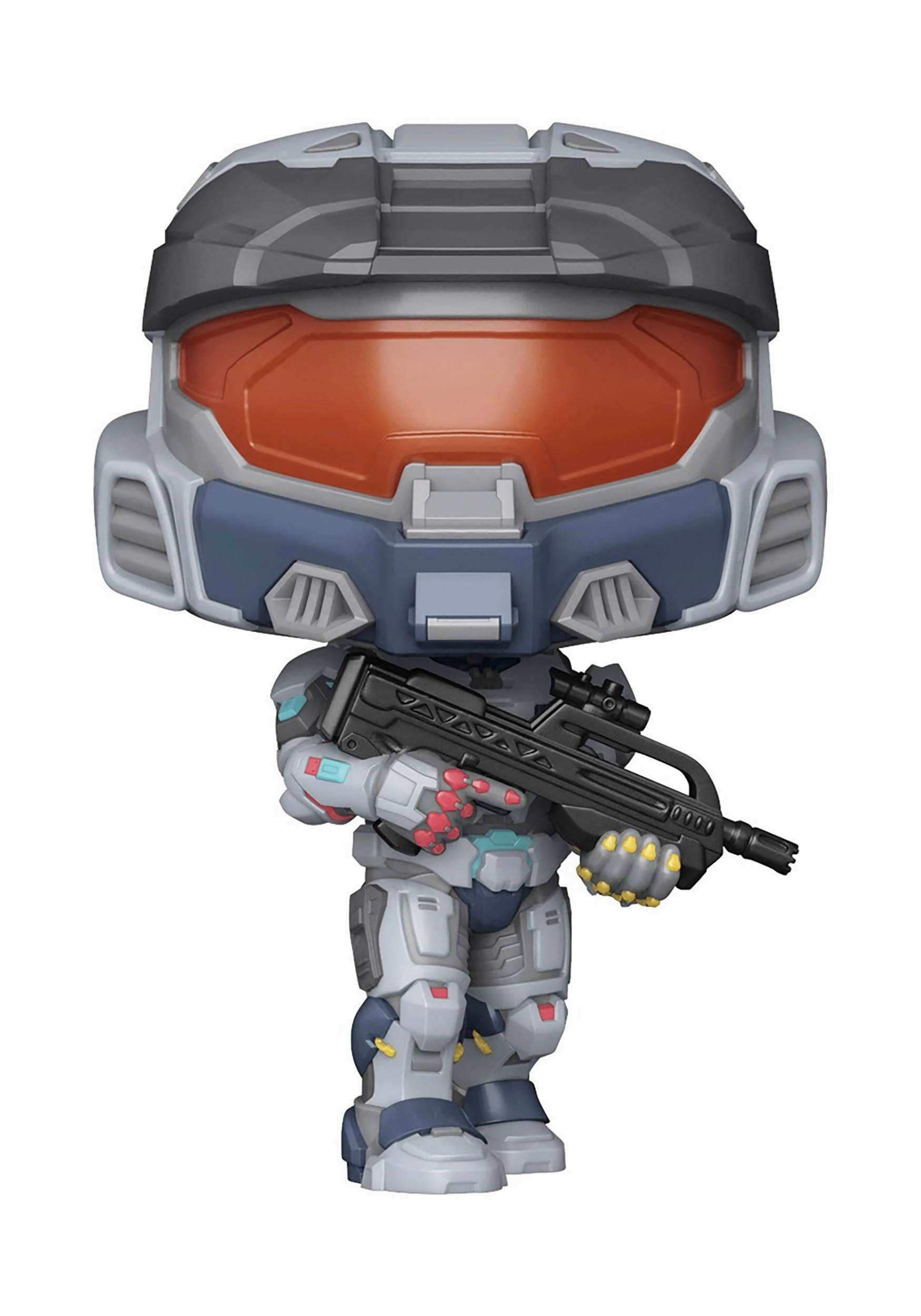Funko Pop #24 Halo Infinite Specialty Series Spartan Mark VII with Weapon Action Piece Chibi Display