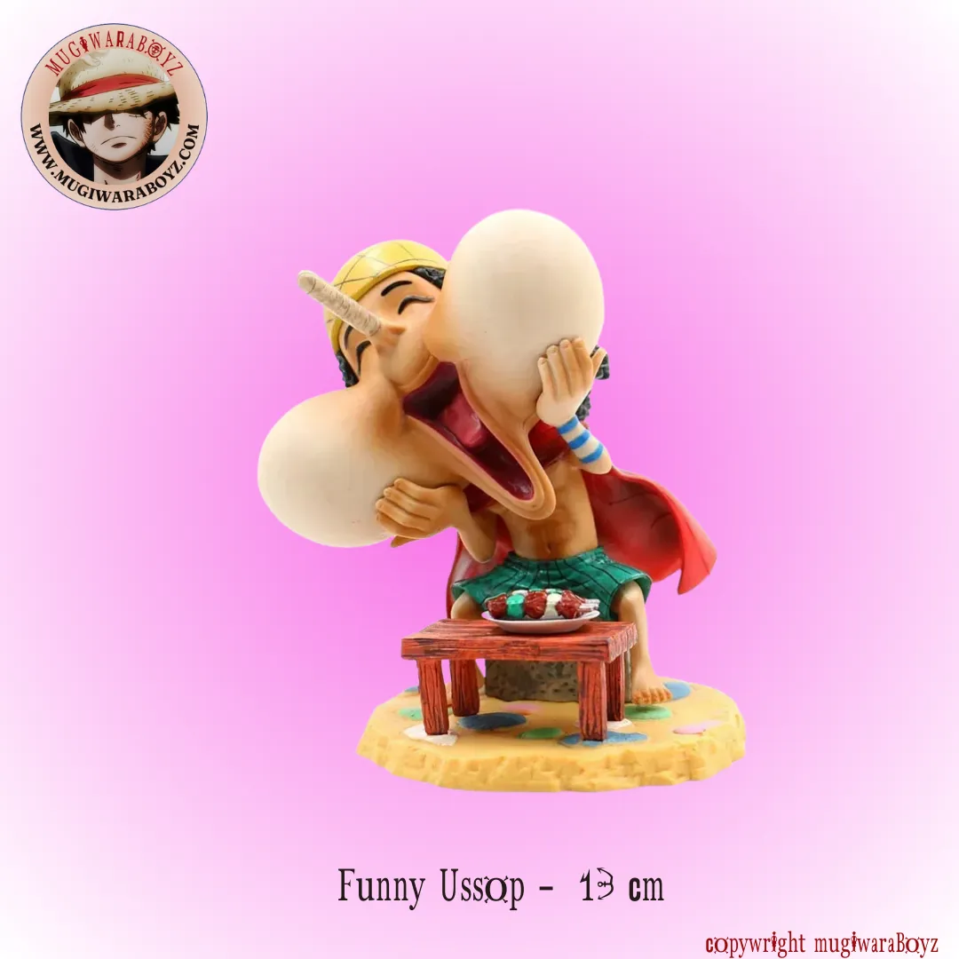 Figurine One Piece - Funny Luffy / Funny Chopper / Funny Ussop Greek Statue