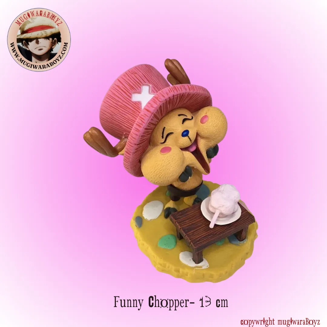 Popular Choice Geological Sample Figurine One Piece - Funny Luffy / Funny Chopper / Funny Ussop