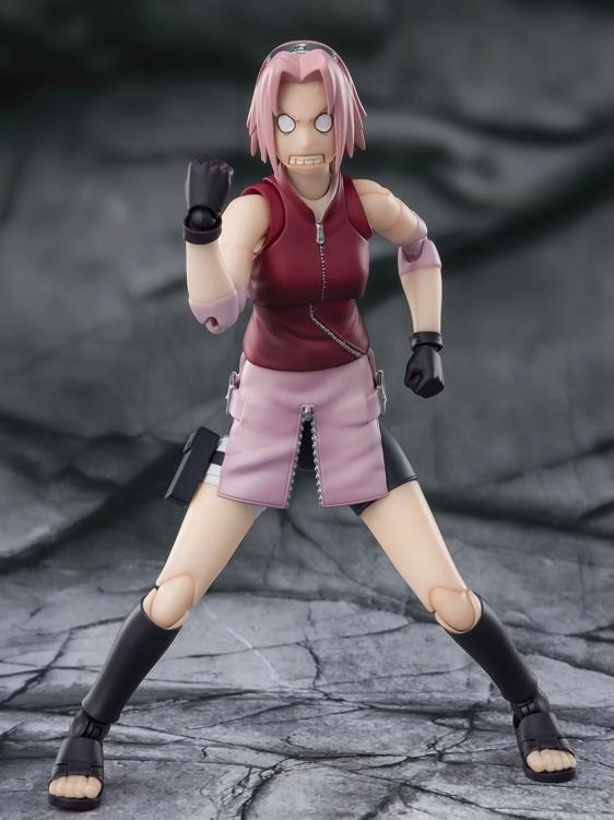 S.H. Figuarts Naruto: Shippuden Sakura Haruno -Inheritor of Tsunade's Indominable Will- Action Figure Robot Collection Premium Goods