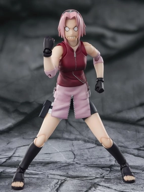 S.H. Figuarts Naruto: Shippuden Sakura Haruno -Inheritor of Tsunade's Indominable Will- Action Figure Robot Collection Premium Goods