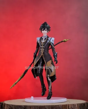 Moon Base Frequency Measurement Genshin Impact PVC Anime Xiao zhongli Model  Action Figures | 19 CMS | Developmental Tactile