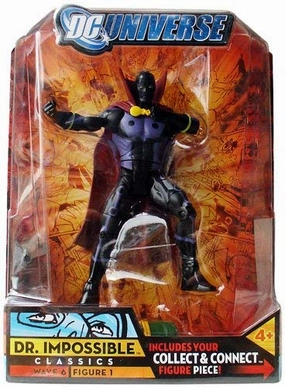 Family friendly Crystal Figure DC Universe Dr. Impossible The Classics Series Action Figure