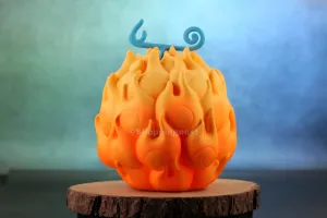 One Piece Anime | Mera Mera Devil Fruit Collectible Figure |18 cm | Collector's item Anime Article