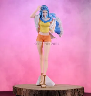One Piece Nefertari Vivi Action Figure Pirate Anime Figure Hand Painted