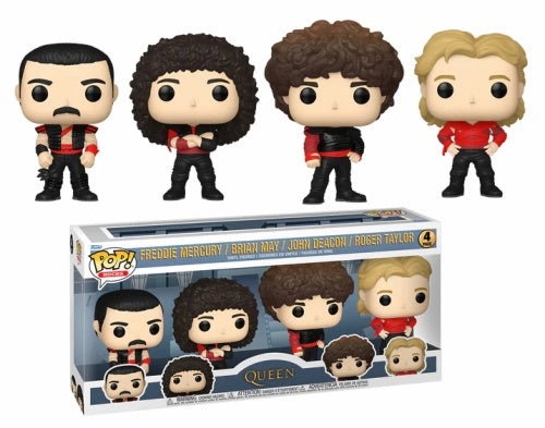 QUEEN - POP Rocks - Radio Gaga - Pack 4 Retro Game