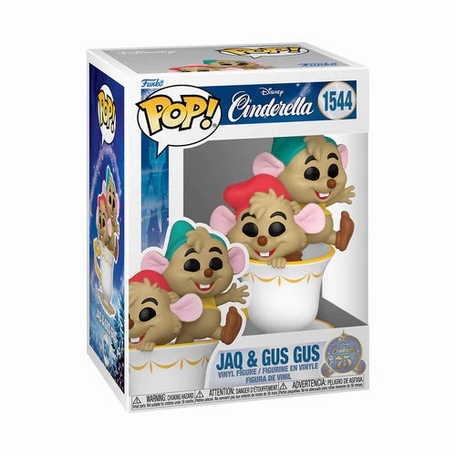CINDERELLA 75TH ANNIVERSARY - POP Disney #1544 - Jaq and Gus Gus Seasonal Decoration