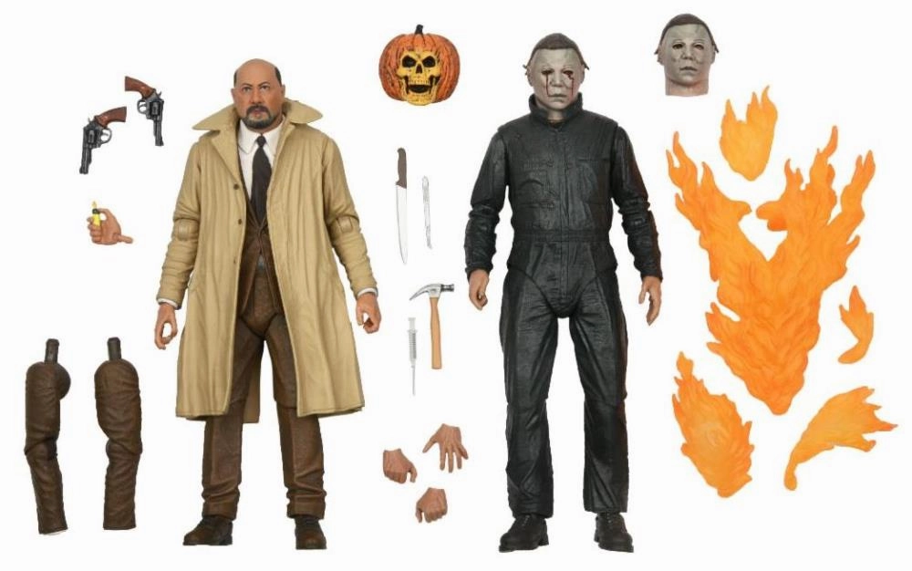 Personalized Gift Master Collector NECA Halloween 2 Ultimate Michael Myers and Dr. Loomis Two-Pack Action Figure