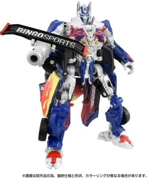 Miniature Toy Wild Animal Takara Tomy Transformers x Bingo Sports T-Spark Optimus Prime Action Figure