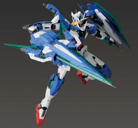 Gundam 1/100 MG 00 OO Battlefield Record GNT-0000/FS 00 Qan[T] (Quanta) Full Saber Model Kit Popular Character Chibi Creation