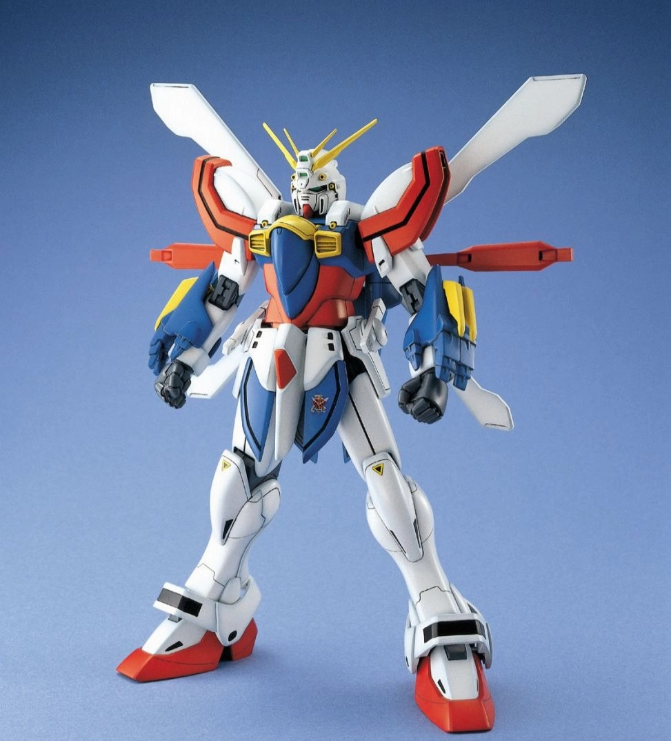Grand Prize Vinyl Hobby Gundam 1/100 MG G-Gundam GF13-0317NJII God Burning Gundam Neo Japan Model Kit