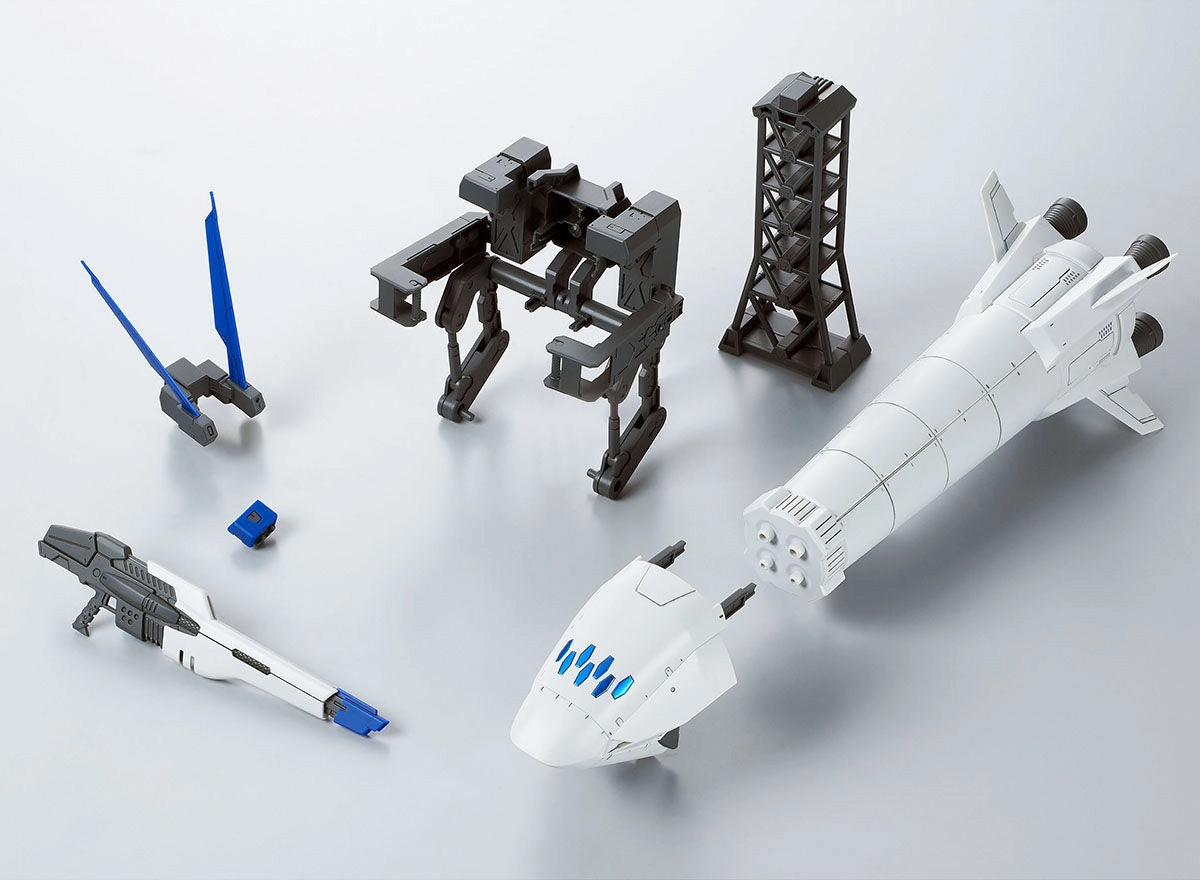 Gundam 1/100 MG Gundam F90 Mission Pack O & U Type for F90 Gundam Model Kit Exclusive Action Collectible