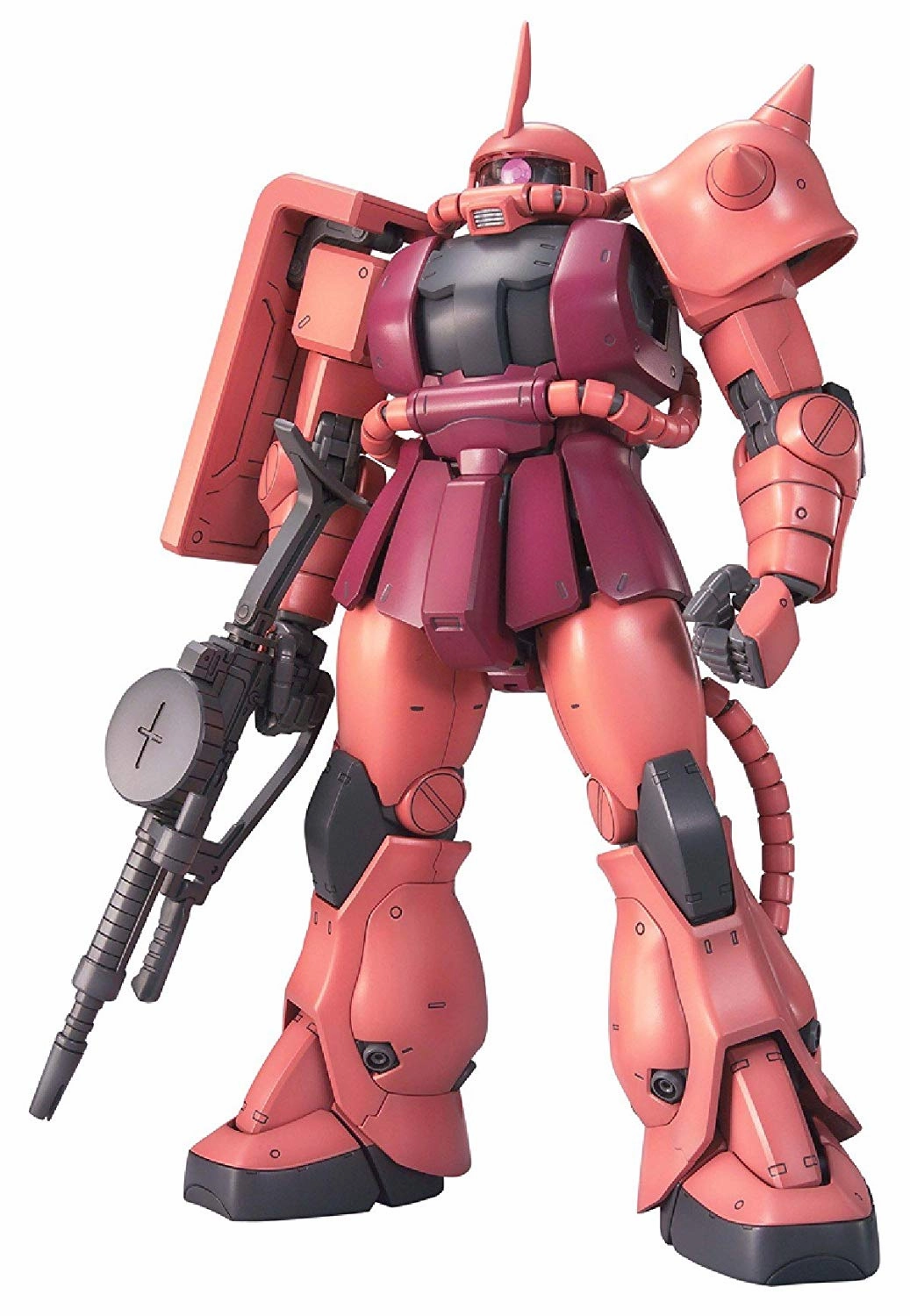 Gundam 1/100 MG MS-06S Char's Zaku II Zeon Ver. 2.0 Model Kit Minimalist Home Felt Toy