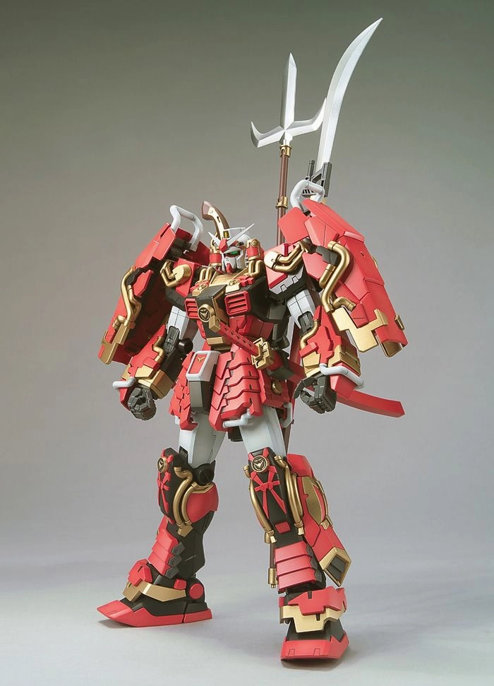 Gundam 1/100 MG Shin Musha Gundam Sengoku No Jin Model Kit Superhero Product