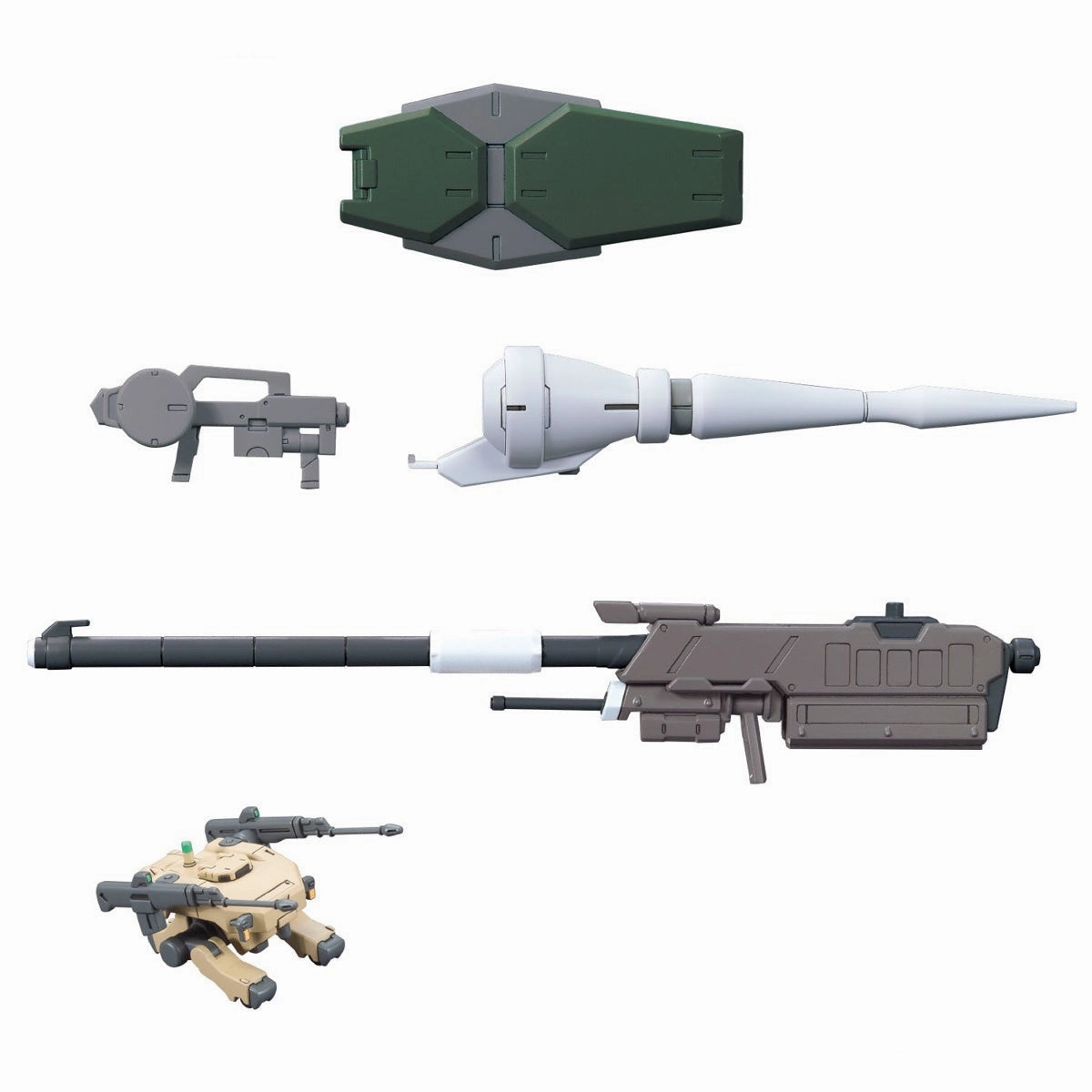 Gundam 1/144 Gunpla Option Parts Set 11 (Smoothbore Gun For Barbatos) Model Kit Designer Item