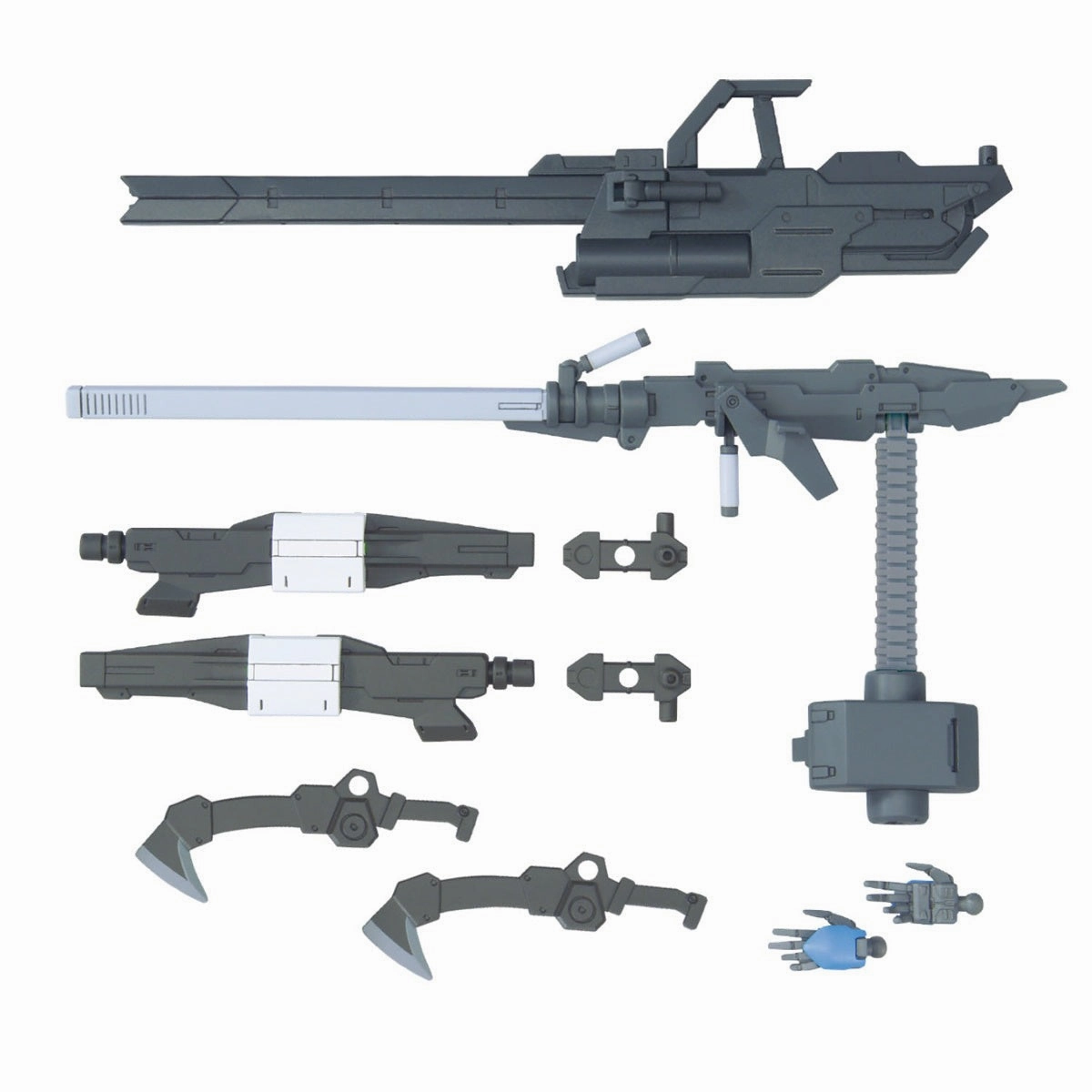 Holiday Ornament Premium Unit Gundam 1/144 Gunpla Option Parts Set 12 (Large Railgun) Model Kit