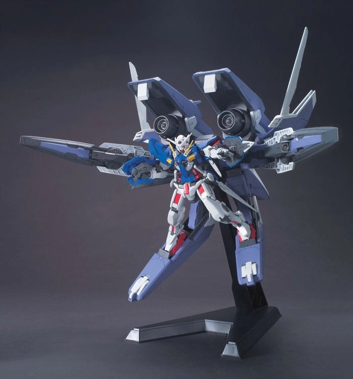 Evergreen Product Premium Model Gundam 1/144 HG 00 #13 GN Arms Type E   Gundam Exia (Trans-Am Mode) Model Kit