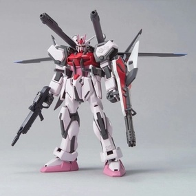 Gundam 1/144 HG Seed MSV #01 MBF-02 Strike Rouge   IWSP Model Kit PVC Statue Kawaii Design