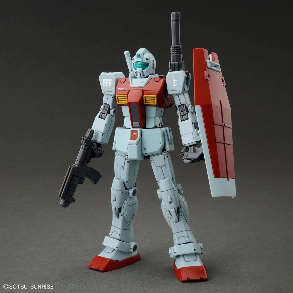 Multi Pack Miniature Figure Gundam 1/144 HG The Origin RGM-79 GM (Shoulder Cannon / Missile Pod) Model Kit