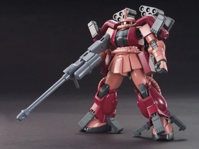 Small Sculpture Alien Creature Gundam 1/144 HGBF #002 MS-06R-AB Zaku Amazing Model Kit