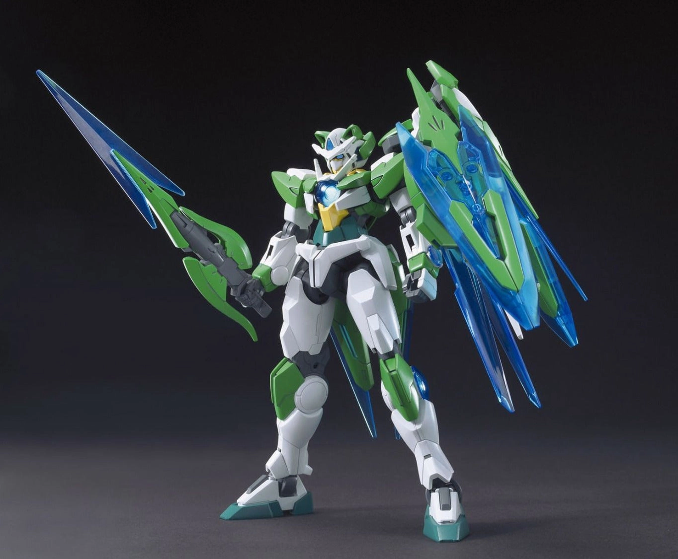 Gundam 1/144 HGBF #049 GNT-0000SHIA Gundam 00 Shia Qan[T] (Quanta) Model Kit Factory Direct Science fiction