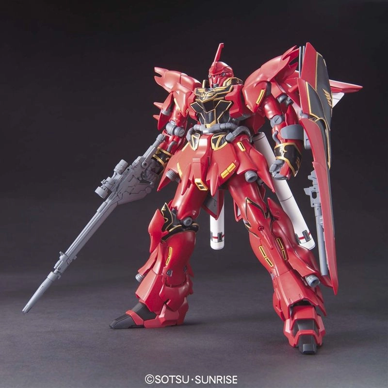 Gundam 1/144 HGUC #116 Gundam Unicorn MSN-06S Sinanju Model Kit Robot Art