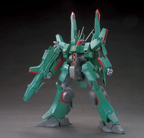 Gundam 1/144 HGUC #173 Gundam ZZ AMX-014 Doven Wolf (ZZ Ver.) Model Kit Gaming Toy Protective Case