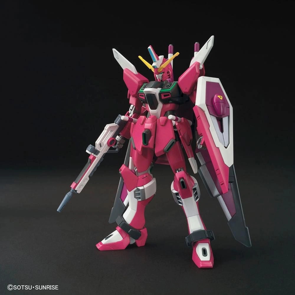 Gundam 1/144 HGUC #231 HGCE Seed Destiny ZGMF-X19A Infinite Justice Model Kit PVC Showcase