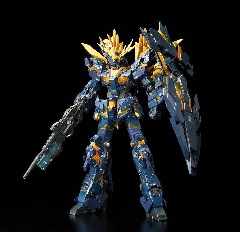 Dog Statue Gundam 1/144 RG #27 RX-0[N] Unicorn Gundam 02 Banshee Norn Model Kit