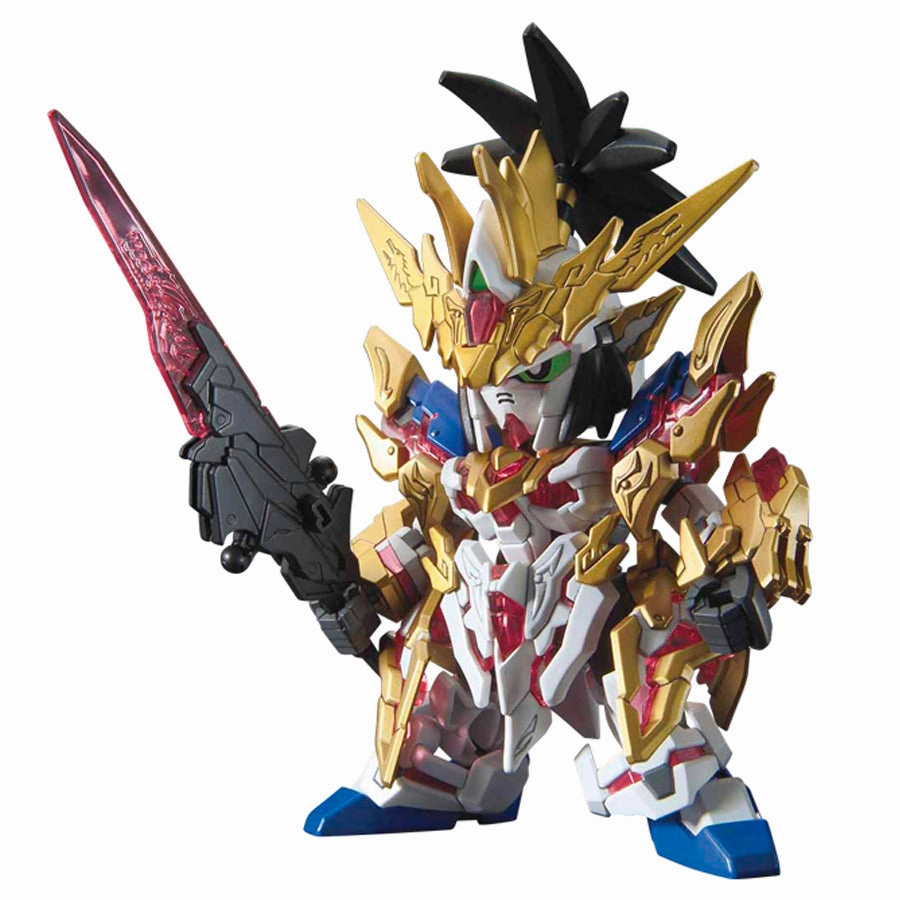 Steampunk Design Gundam SDSS #001 Sangoku Soketsuden Liu Bei Unicorn Gundam Model Kit