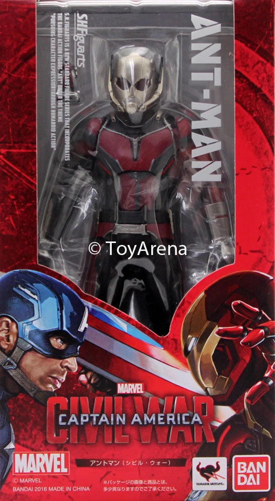 Superhero Showcase S.H. Figuarts Marvel Ant-Man Captain America Civil War Action Figure