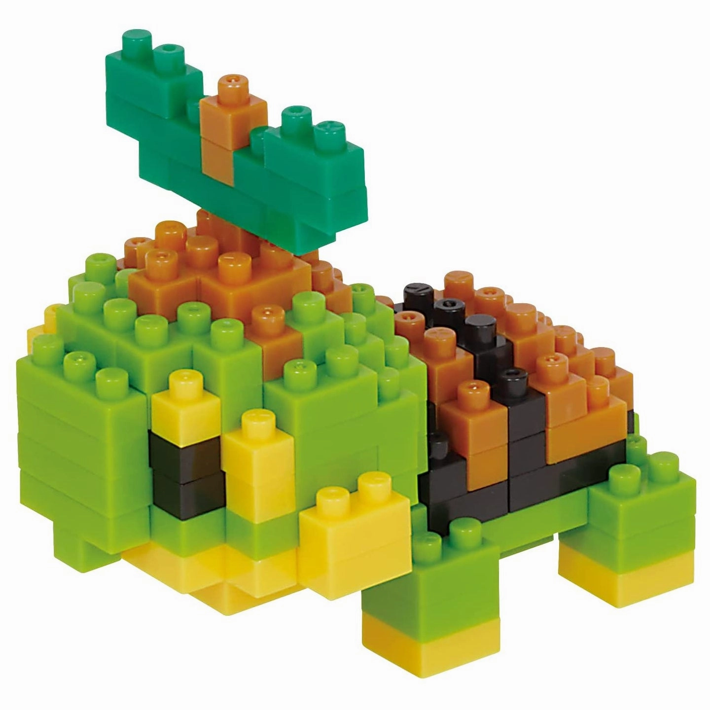 Display Piece Miniature Goods Kawada Nanoblock Pokemon Buildable Turtwig Building Blocks Figure