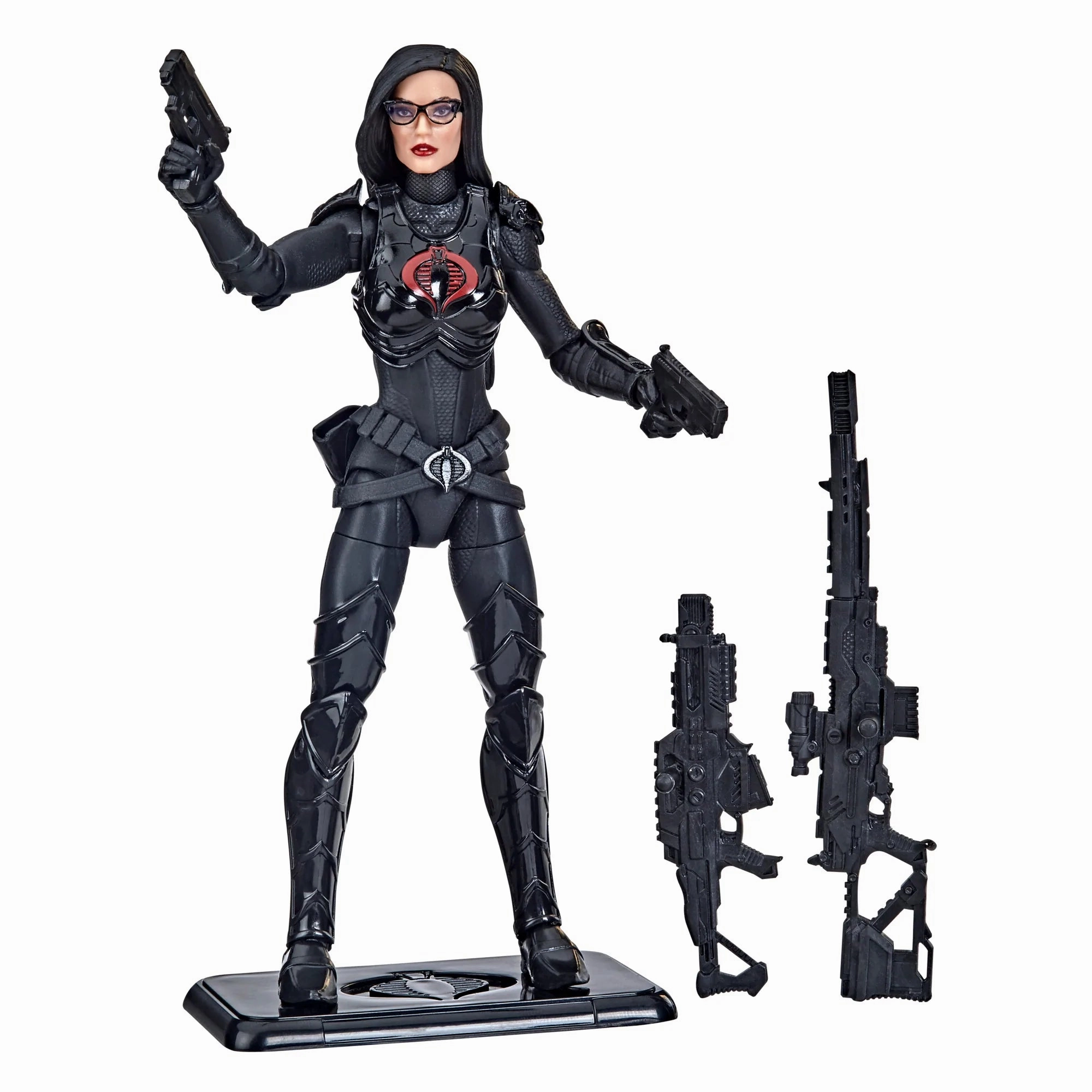 Hasbro G.I. Joe Classified Retro Baroness Exclusive 6" Action Figure PVC Unit Interactive Exhibit
