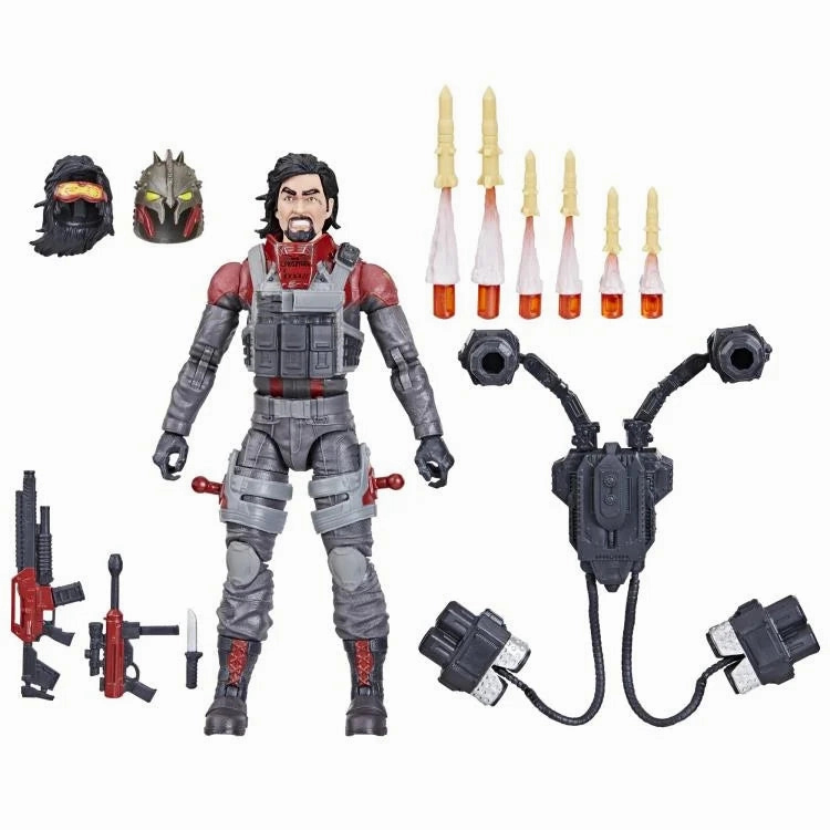 Study room Glow In Dark Hasbro G.I. Joe Classified Series #118 Deluxe Iron Grenadier Metal-Head Action Figure