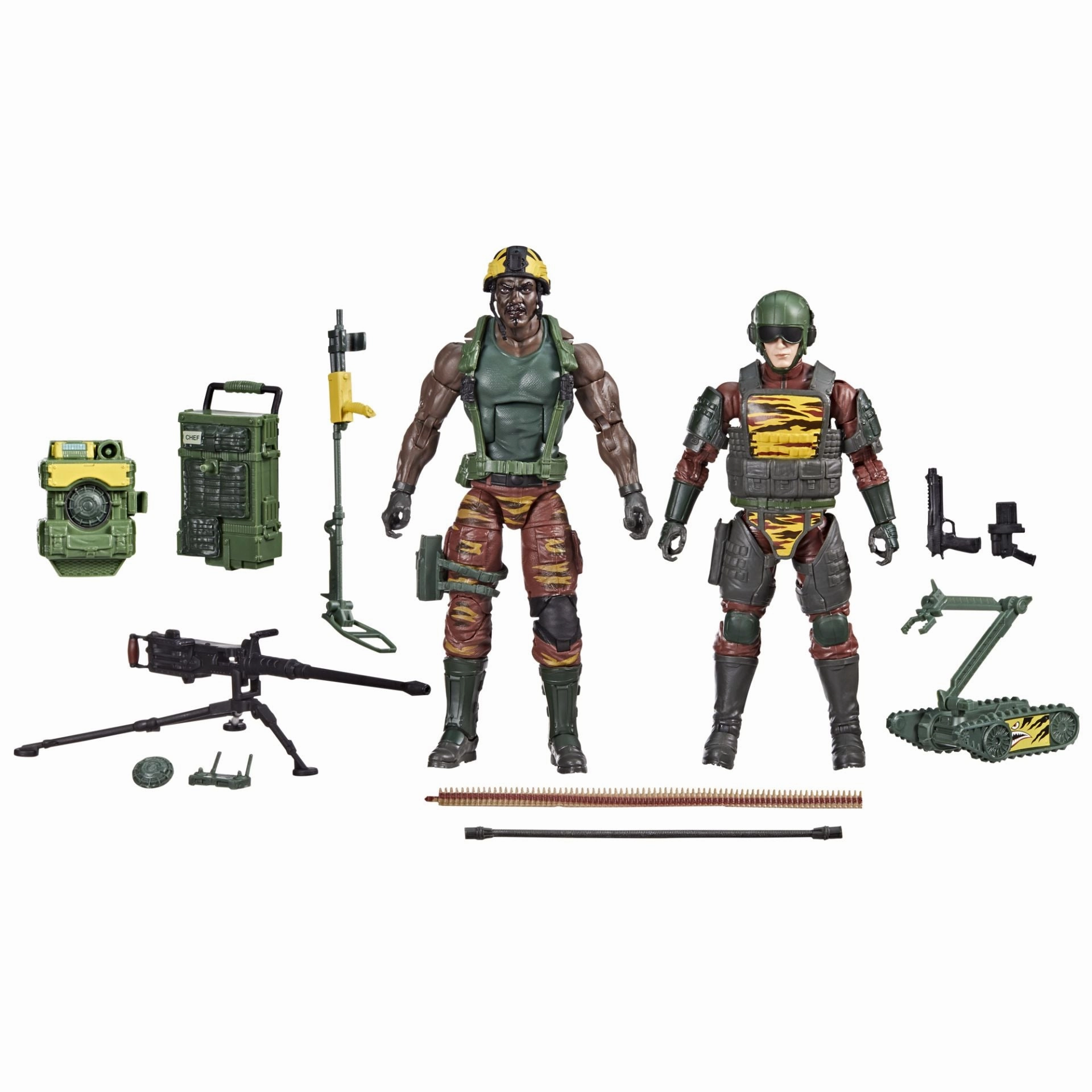 Staff Pick Hasbro G.I. Joe Classified Series #126 Tiger Force Roadblock, Tripwire and M.A.C.L.E.O.D Action Figure