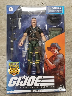 Hasbro G.I. Joe Classified Series #55 Tiger Force Recondo Action Figure Passed Down