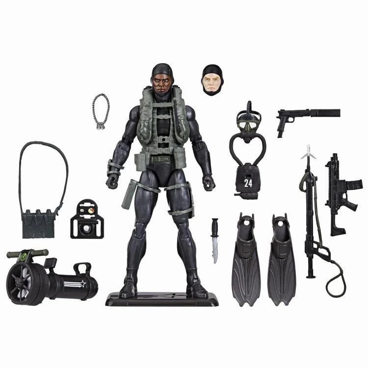 Archival Quality Winter Decoration Hasbro G.I. Joe Classified Series 60th Anniversary Sailor Recon Diver Action Figure