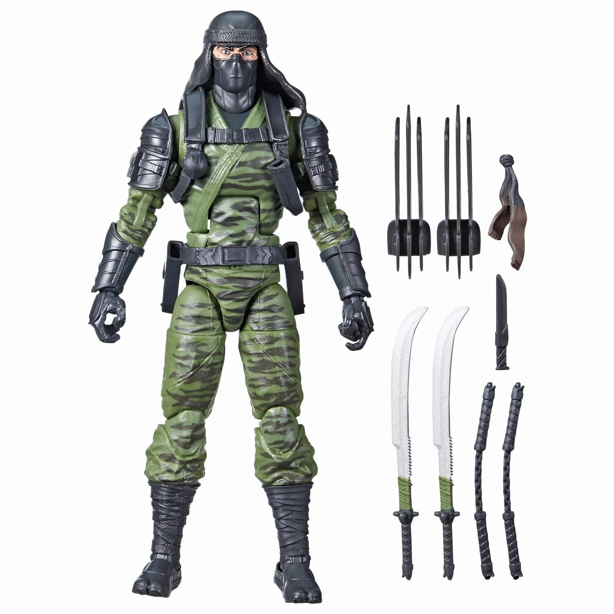 Hasbro G.I. Joe Classified Series #80 Ralph "Nunchuk" Badducci Action Figure Educational Toy