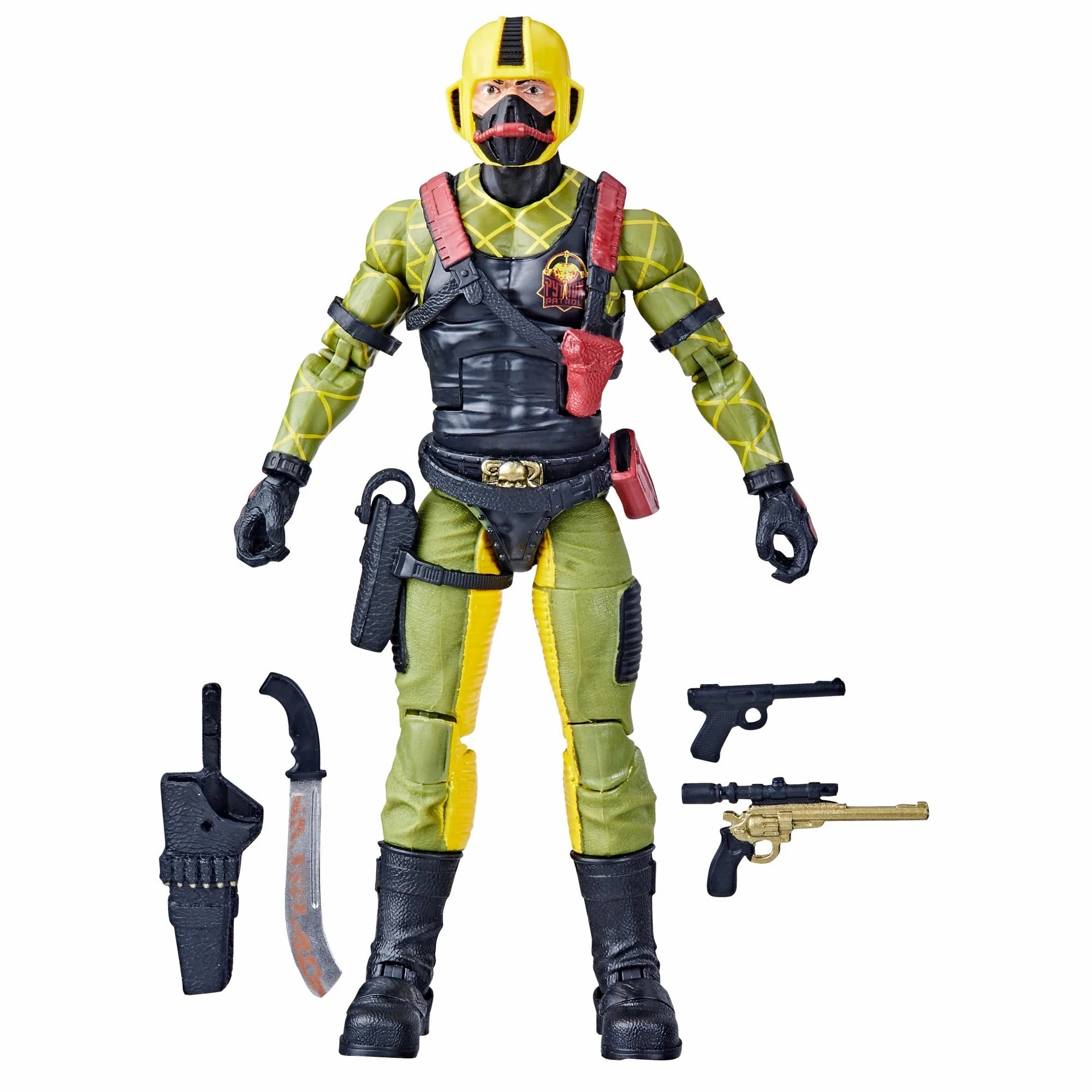 Hasbro G.I. Joe Classified Series #96 Cobra Copperhead (Python Patrol) Exclusive Action Figure Family friendly Vintage Theme