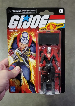 Hasbro Retro G.I. Joe Destro Walmart Exclusive Action Figure Action Goods Pilot Model