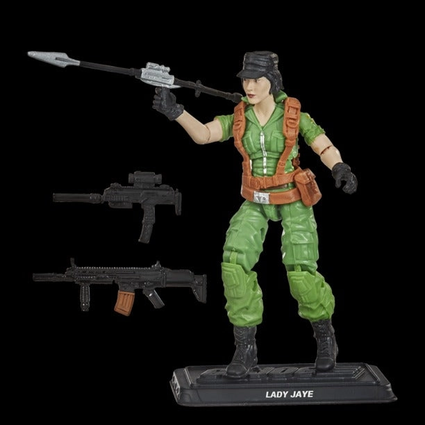 Event specific Hasbro Retro G.I. Joe Lady Jaye Walmart Exclusive Action Figure