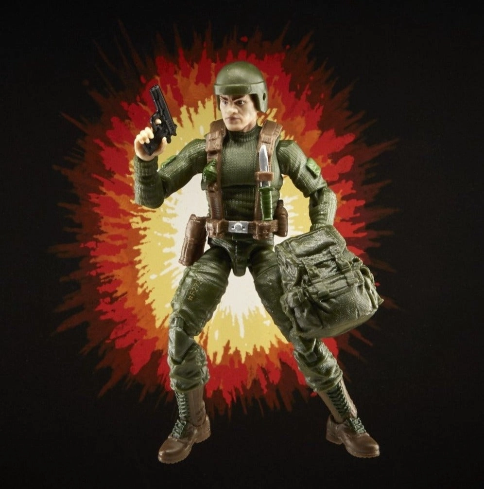 Cute Figure NFC Feature Hasbro Retro G.I. Joe Robert Grunt Graves Walmart Exclusive Action Figure