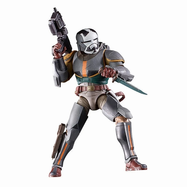Adventure Game Wildlife Model Hasbro Star Wars Black Series The Bad Batch #14 Wrecker (Mercenary Gear) 6 Inch Action Figure