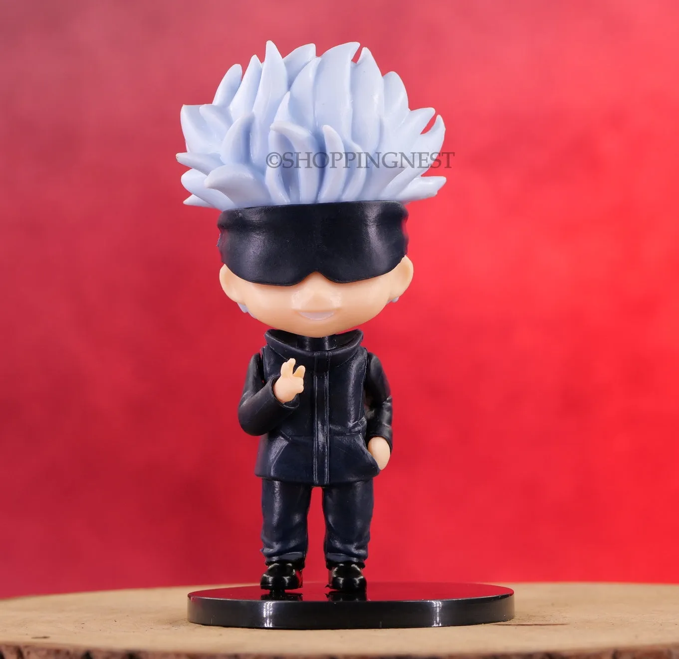 Jujutsu Kaisen Gojo Satoru  PVC Figurine Toy Desktop Doll Set B  Action Figure  | 9.5 Cms | stress relief