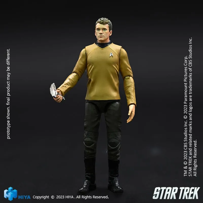 License Acquire Board game Hiya Toys Star Trek 2009 Chekov Exquisite Mini 1/18 Action Figure
