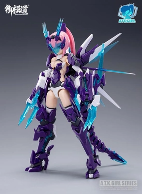 Full Set Hobby Max Eastern Model A.T.K Girl Azure Dragon Model Kit
