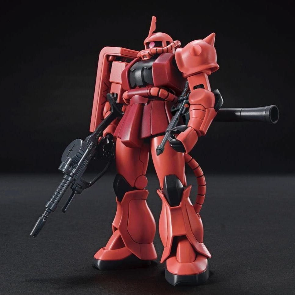Stone Statue Gundam 1/144 HGUC #234 Gundam 0079 MS-06S Char's Zaku II (Revive Ver.) Model Kit