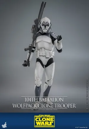 Art Design Hot Toys 104th Battalion Wolfpack Clone Trooper - Star Wars: The Clone Wars - TMS143 - 1/6 Scale Collectible Figure